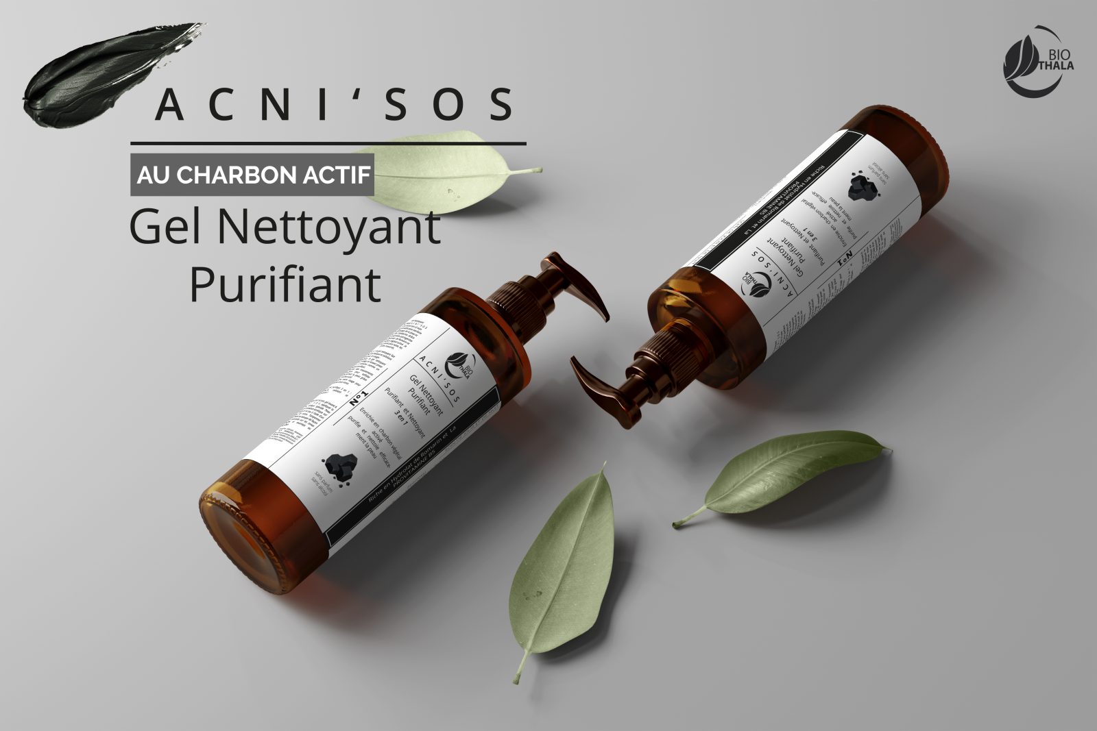 Biothala Gel Lavant Purifiant ACNI'SOS – détail