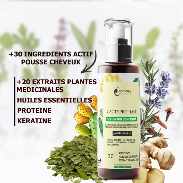 Biothala Gel-Sérum Intensif CACTYPRO'HAIR – détail
