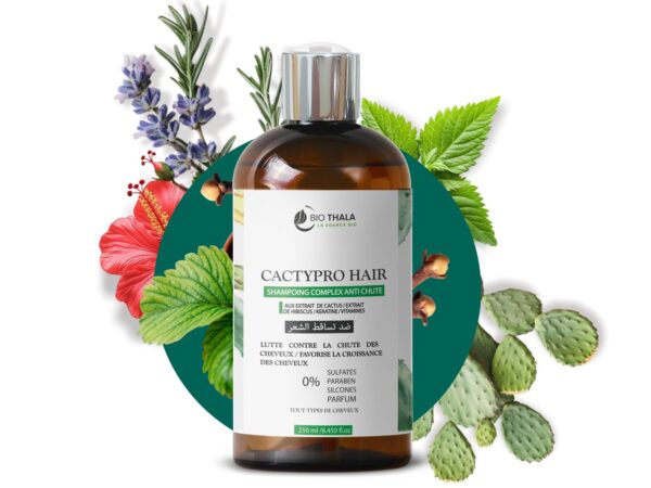 Biothala Shampoing Fortifiant CACTYPRO'HAIR – détail