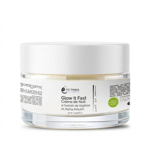 Biothala Crème de Nuit Anti-Taches Glow It Fast – détail