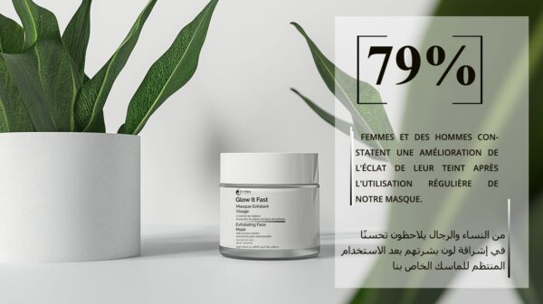 Biothala Masque Exfoliant Visage Glow It Fast – détail