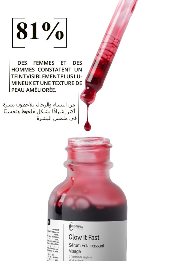Biothala Sérum Éclaircissant Visage Glow It Fast – détail