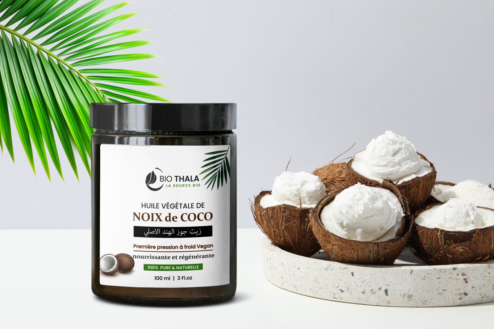 Biothala Huile de Coco Vierge – détail