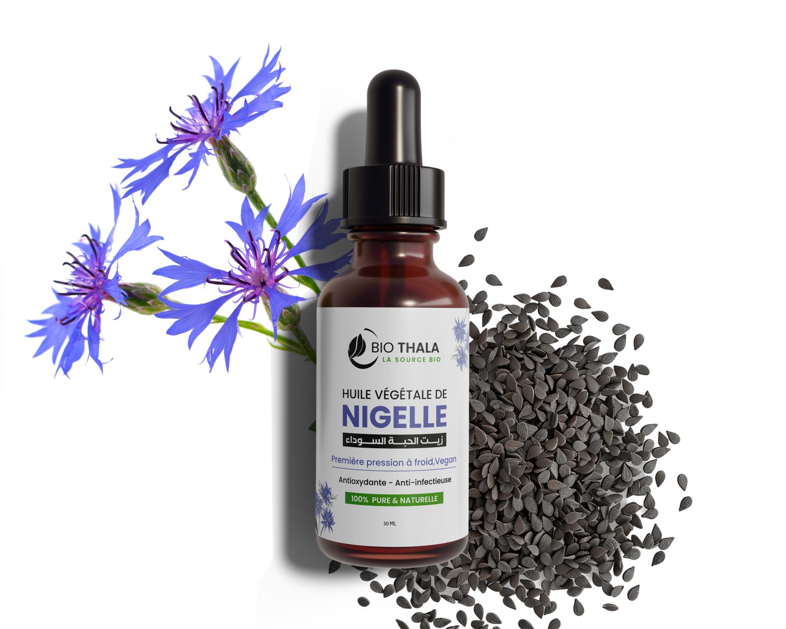 Biothala Huile de Nigelle 100% Pure – détail