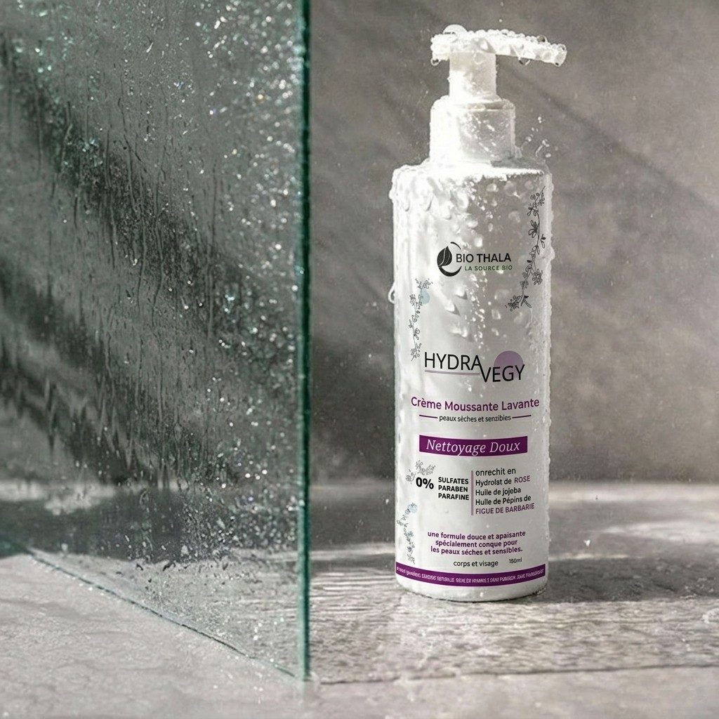 Biothala Crème Lavante Hydra'Vegy – détail