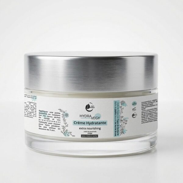 Biothala Crème de Nuit Hydra'Vegy – détail