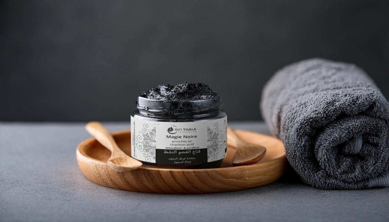 Biothala Masque Crème Purifiant Charbon Actif – détail