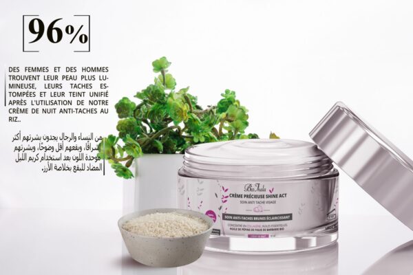Biothala Crème de Nuit Éclaircissante Shine Act – détail