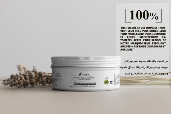 Biothala Masque Gommant Éclat Shine Act – détail