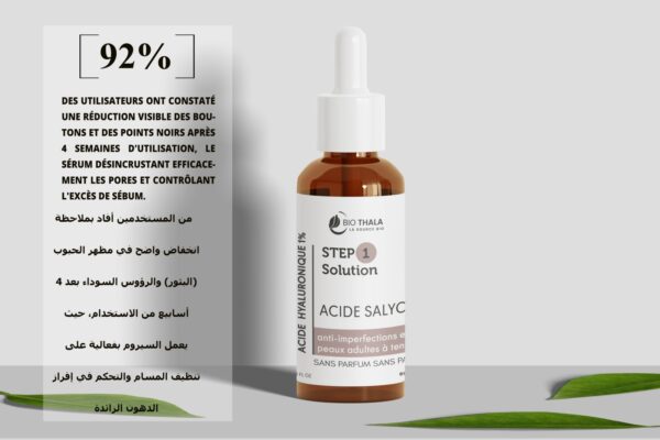 Biothala Step 1 Sérum Acide Salicylique 1,5% + AH 1% – packshot