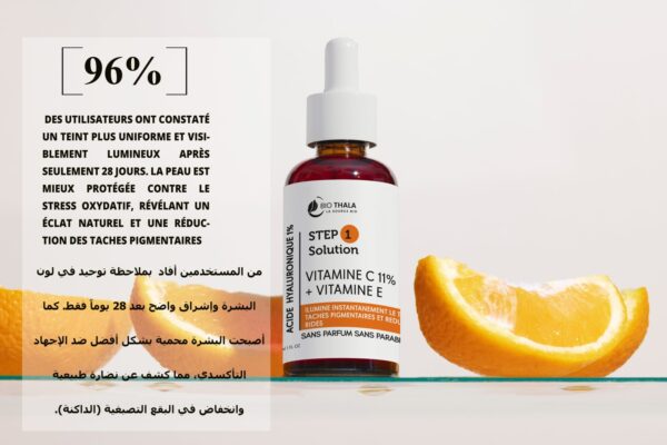 Biothala Sérum Éclat Vitamine C 11% + Vitamine E – détail