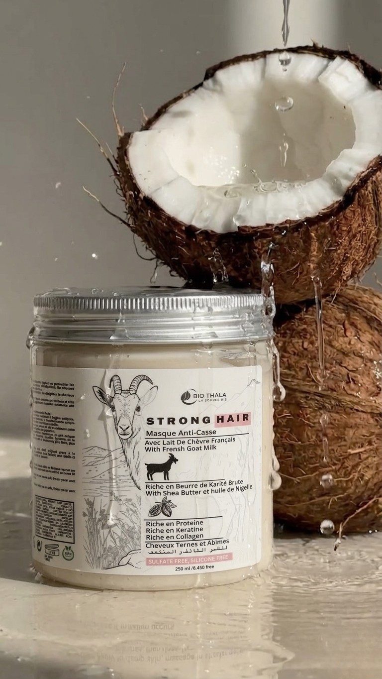 Biothala Masque Réparateur Anti-Casse Strong Hair – détail