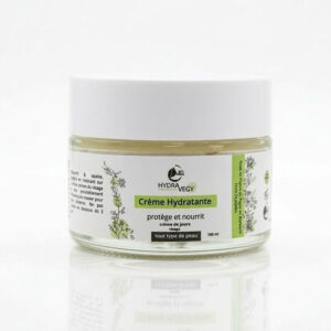 Pot de Crème Hydratante Hydra'Vegy Biothala, crème de jour visage 100 ml