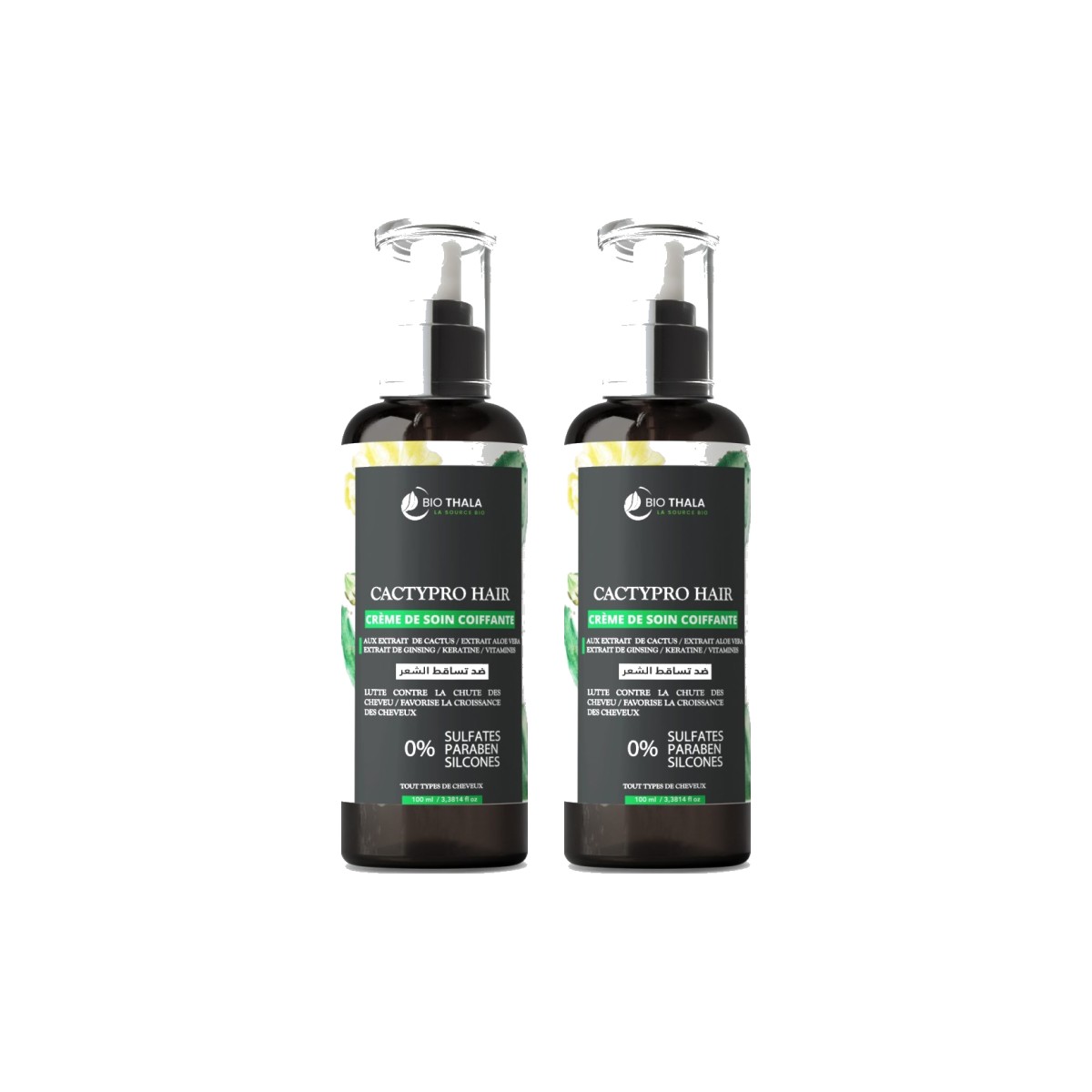 Duo Crème Coiffante CACTYPRO’HAIR