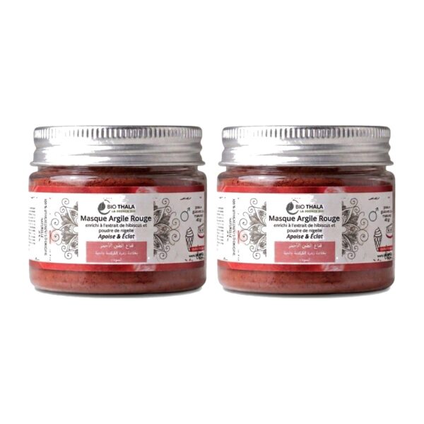 Duo Masque Argile Rouge 30 ml