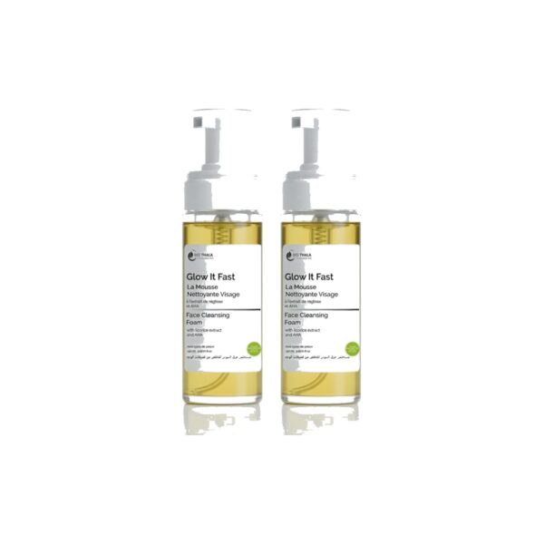 Duo Mousse Nettoyante AHA Glow It Fast (lot de 2)