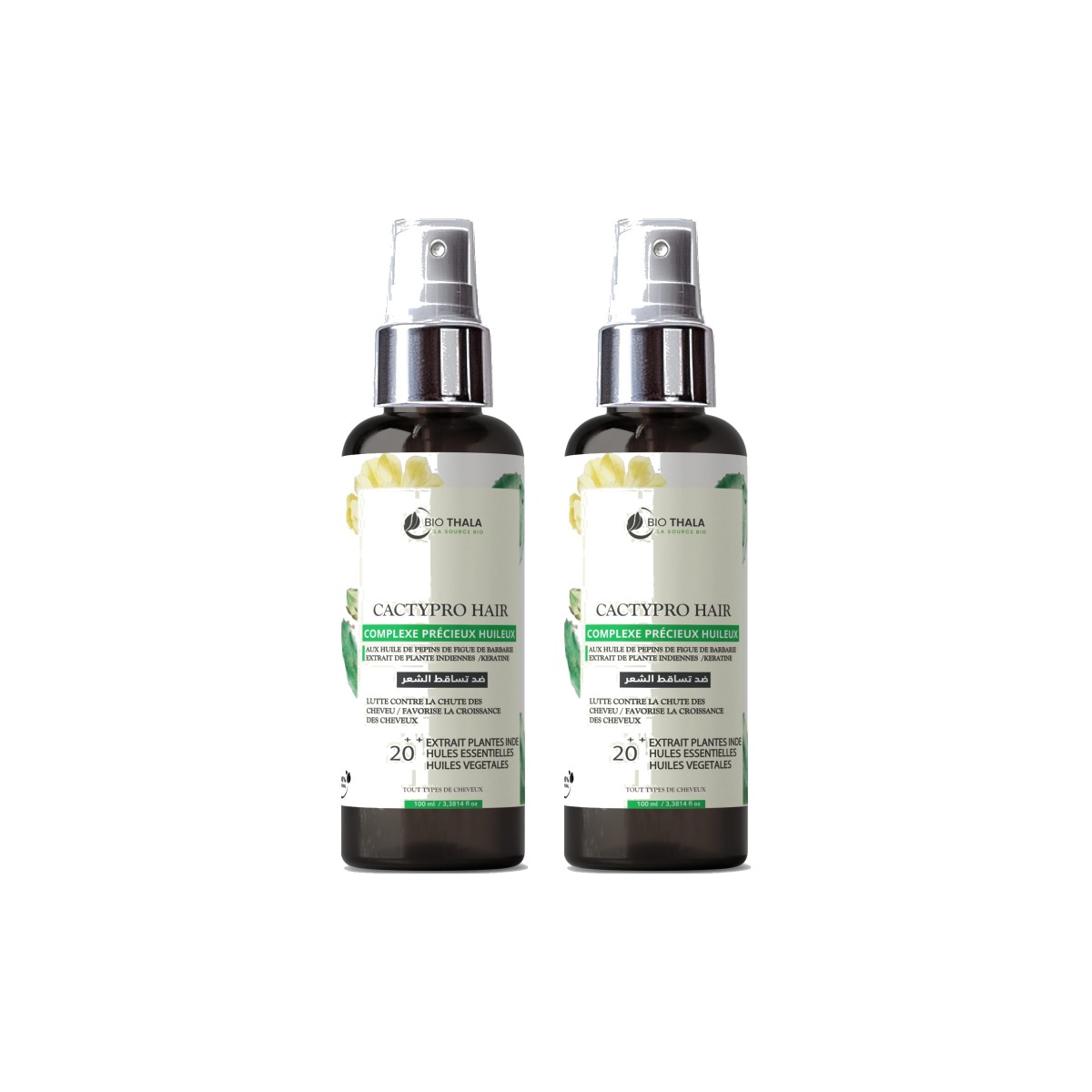 Duo Sérums Huileux CACTYPRO’HAIR