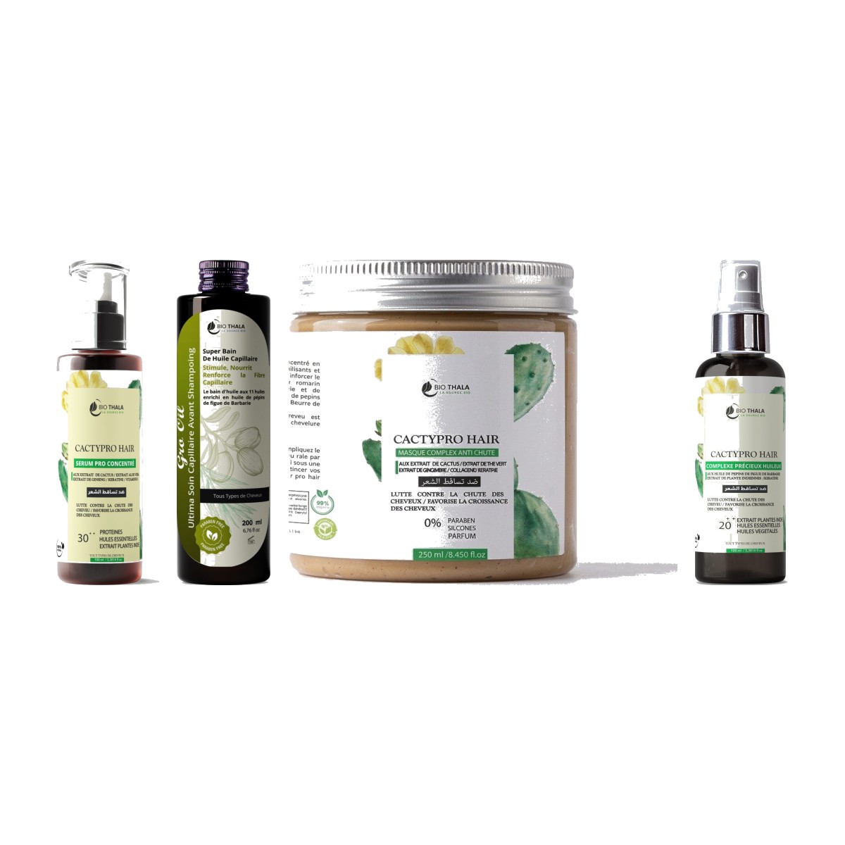 Routine Complète Régénération CACTYPRO’HAIR