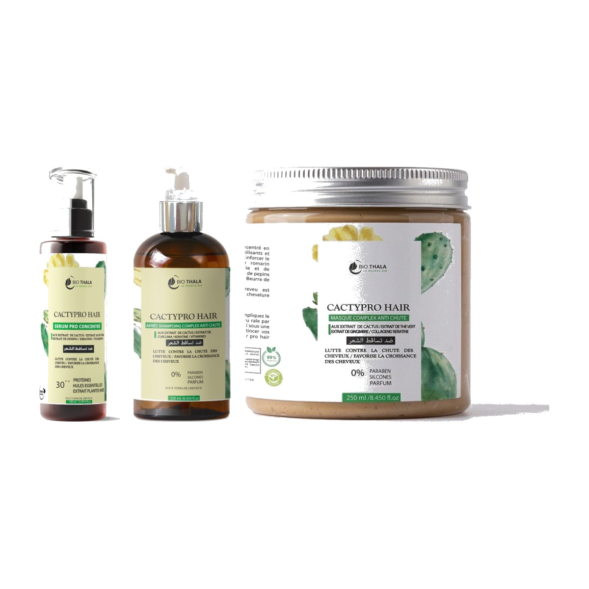 Trio Pousse Maximale CACTYPRO’HAIR