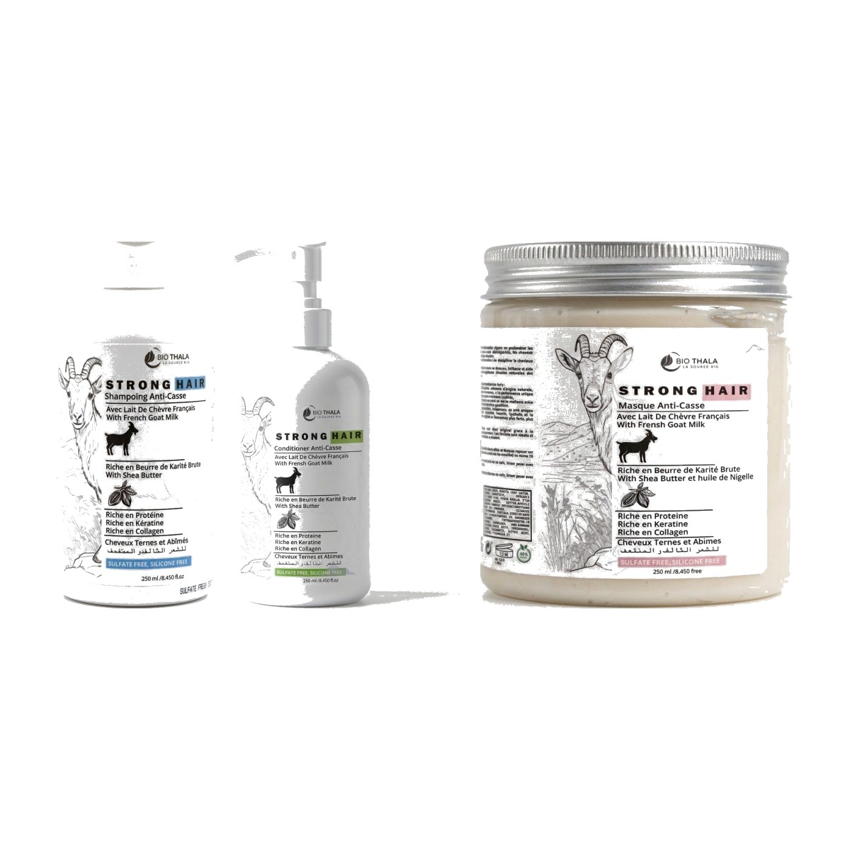 Trio Strong Hair Complet