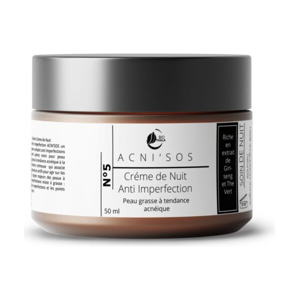 Biothala Crème de Nuit Anti-Acné ACNI'SOS – packshot